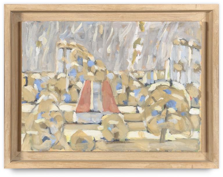 Catalogue raisonné, Hans Seiler, Le toit rouge, circa 1960