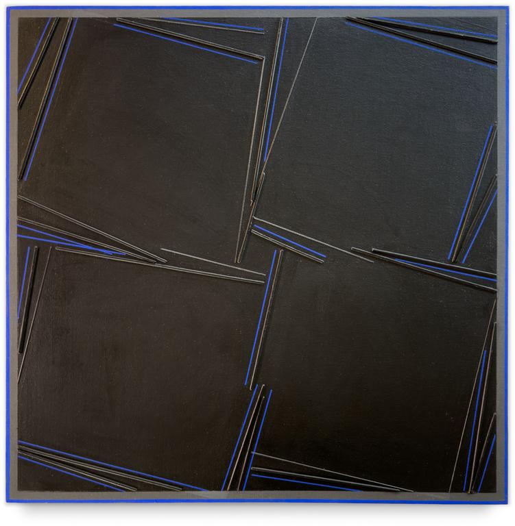 Catalogue raisonné, Henri Prosi, 4 Carrés 156 — 1989