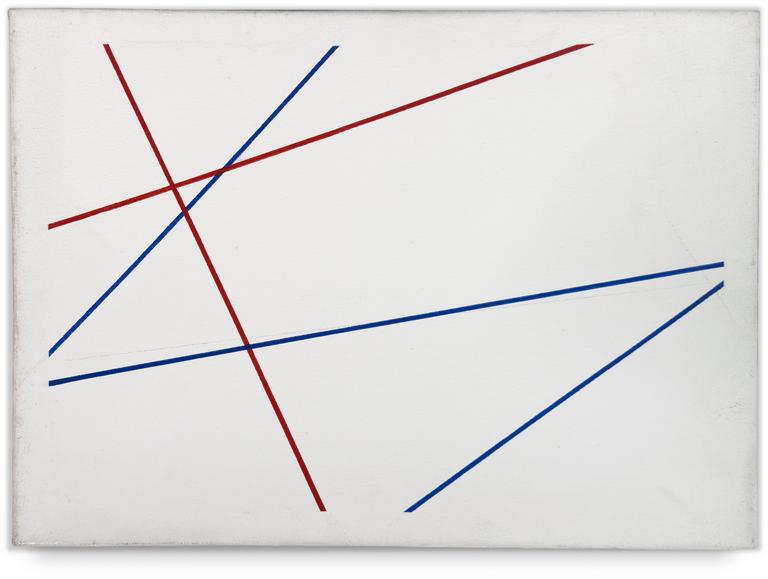 Catalogue raisonné, Henri Prosi, Sans titre (Lignes 1) — 1986