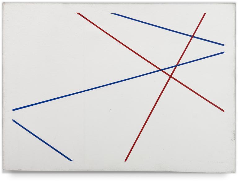 Catalogue raisonné, Henri Prosi, Sans titre (Lignes 5) 1986