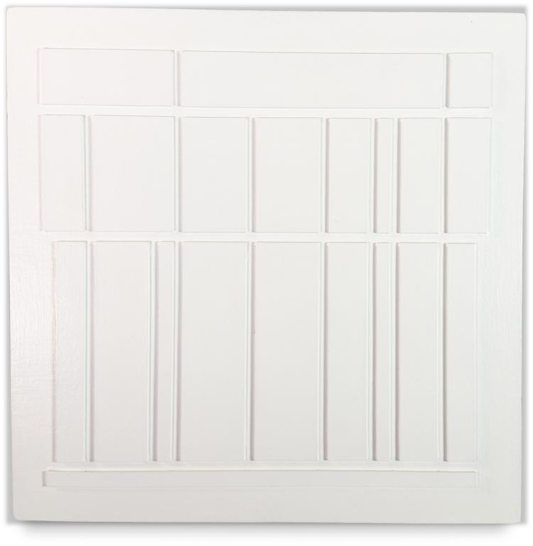 Catalogue raisonné, Henri Prosi, Blanc / Blanc 355 — 1994