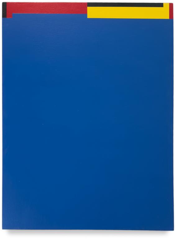 Catalogue raisonné, Henri Prosi, Espace bleu 598 — 2001