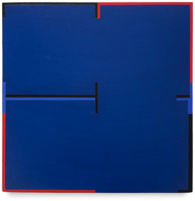 Catalogue raisonné, Henri Prosi, Carré tracé 849 — 2009