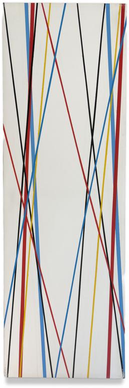 Catalogue raisonné, Henri Prosi, Lignes croisées épaisses A — 1985
