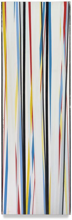 Catalogue raisonné, Henri Prosi, Lignes croisées épaisse B — 1985
