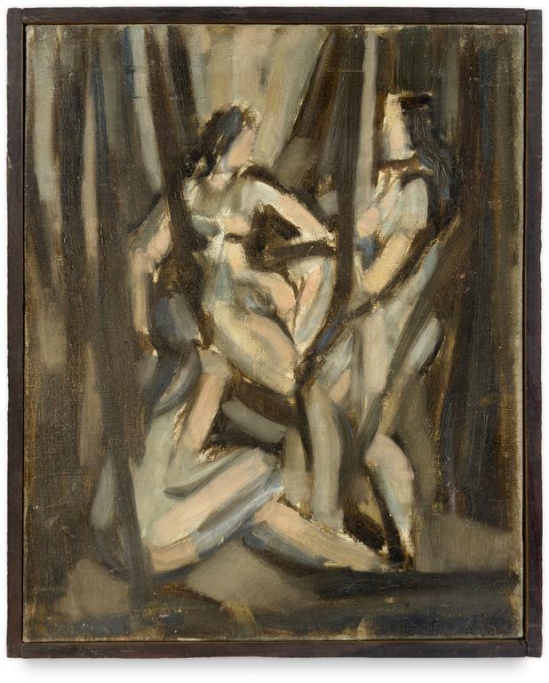 Catalogue raisonné, Joël Froment, Baigneuses — 1966