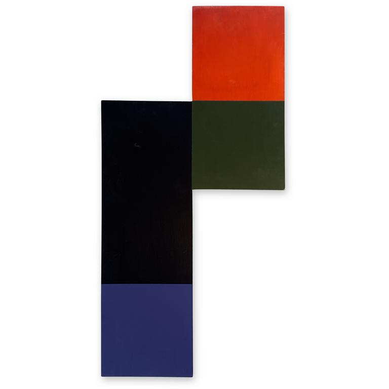 Catalogue raisonné, Joël Froment, Sans titre (noir marron mauve)