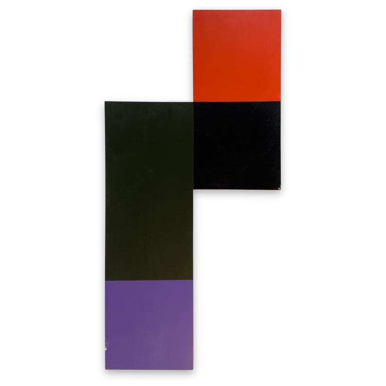 Catalogue raisonné, Joël Froment, (Itinéraire violet-marron-noir-rouge, 2007)