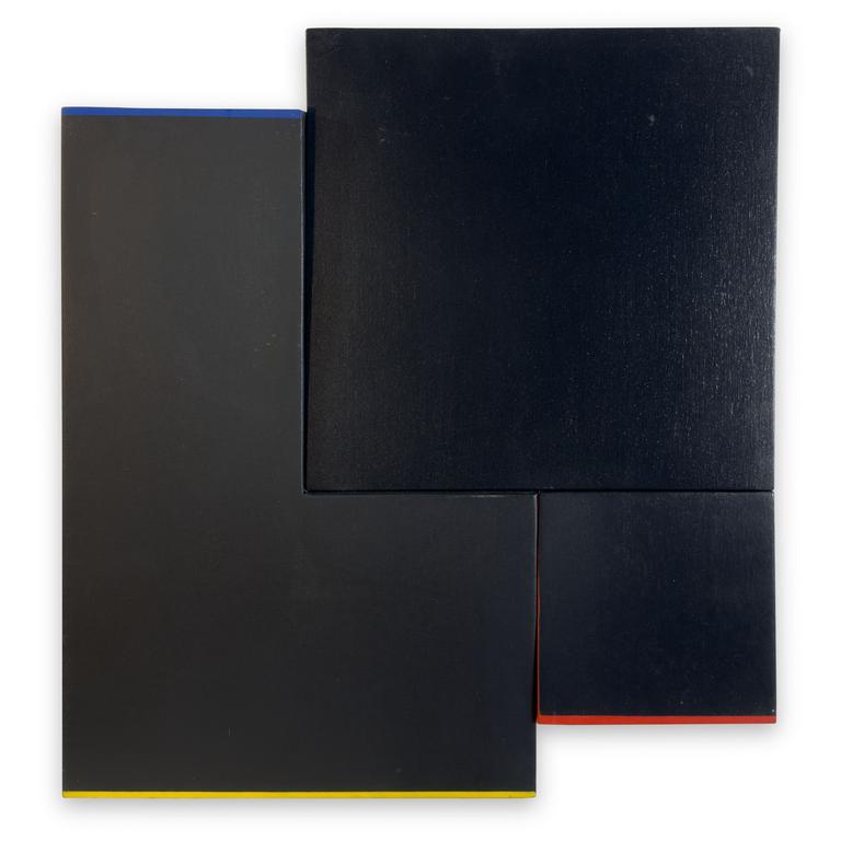 Catalogue raisonné, Joël Froment, Sans titre (noir) — 1991