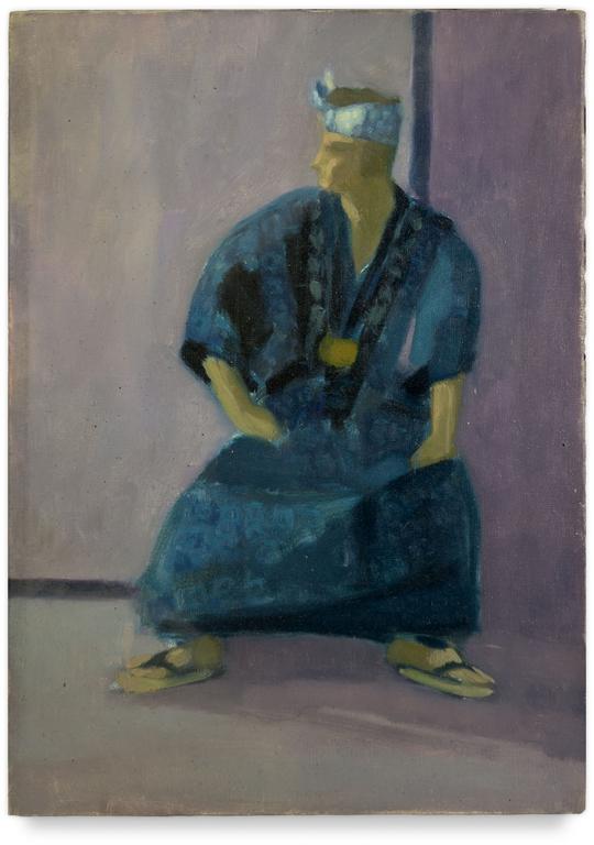 Catalogue raisonné, Joël Froment, Autoportrait en kimono — 1966