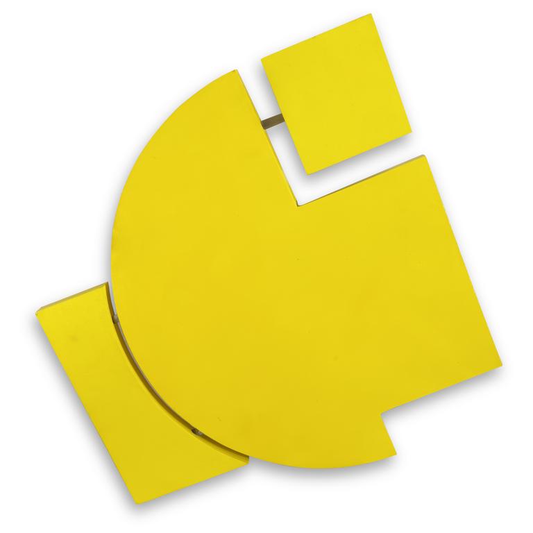 Catalogue raisonné, Joël Froment, Sans titre (jaune)