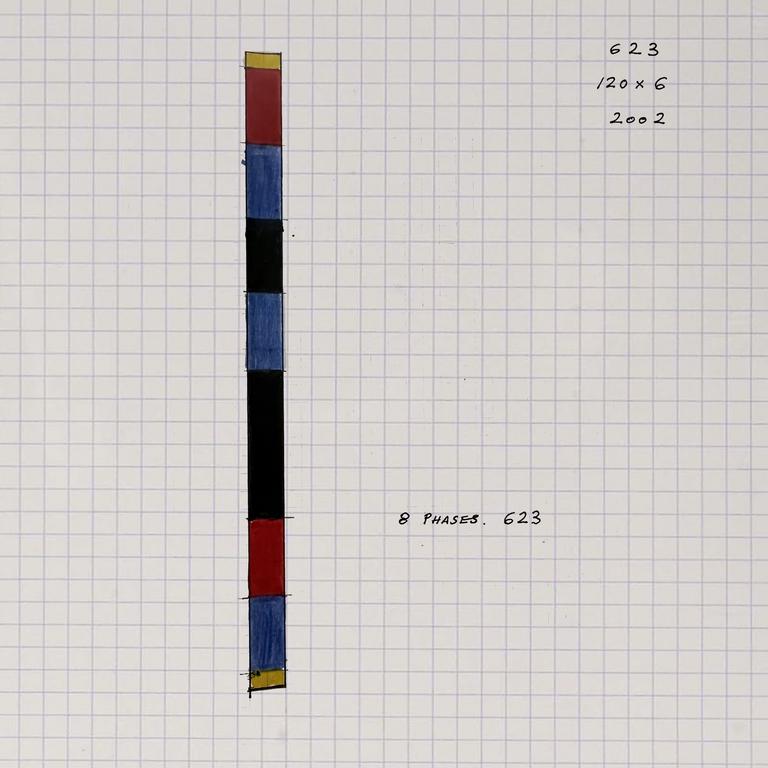 Catalogue raisonné, Henri Prosi, 8 PHASES 623 — 2002