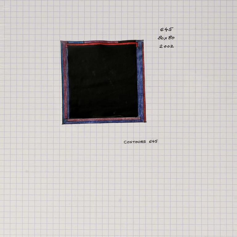 Catalogue raisonné, Henri Prosi, CONTOURS 645 — 2002