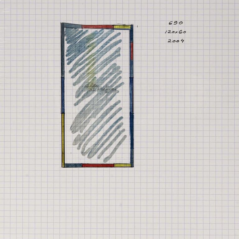 Catalogue raisonné, Henri Prosi, CONTOUR 690 — 2004