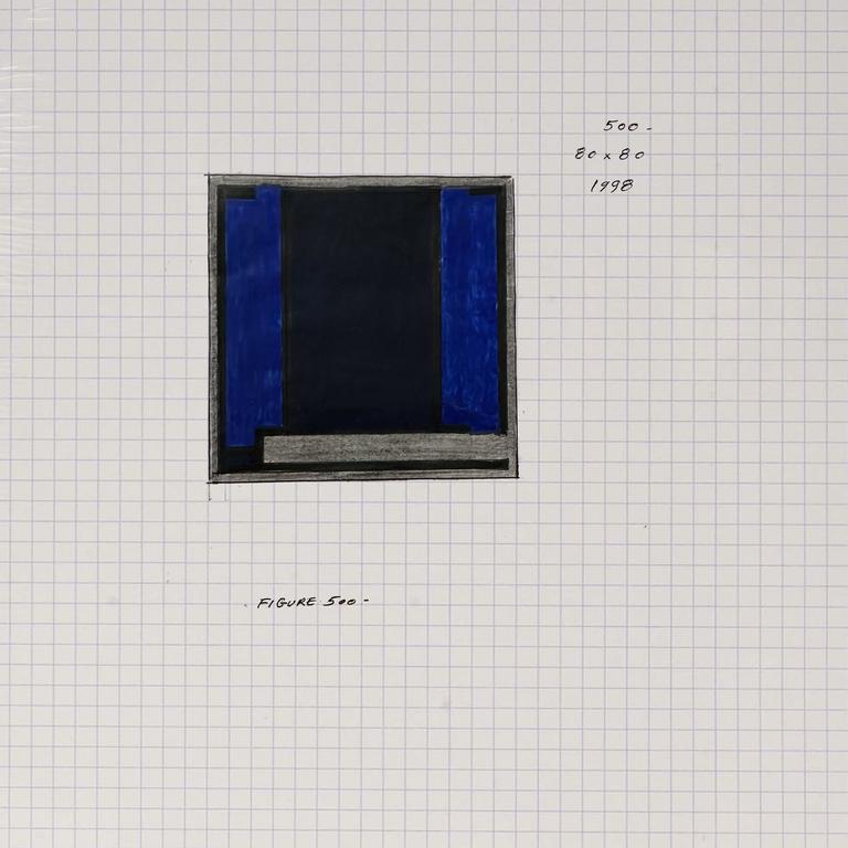Catalogue raisonné, Henri Prosi, FIGURE 500 — 1998