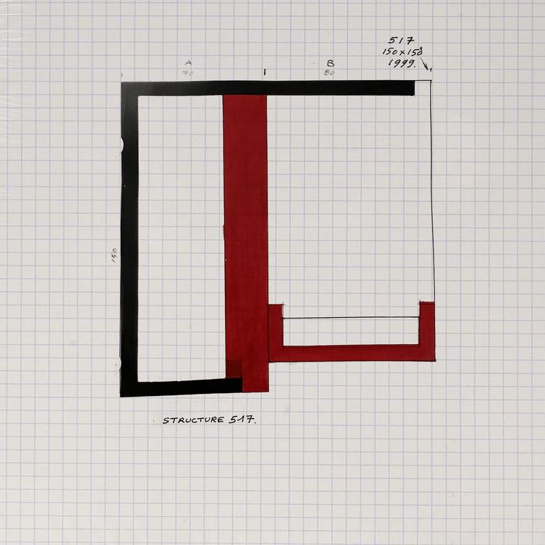 Catalogue raisonné, Henri Prosi, STRUCTURE 517 — 1999