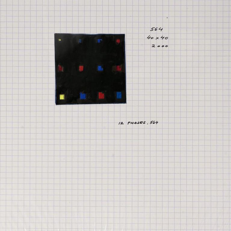Catalogue raisonné, Henri Prosi, 12 PHASES — 2000