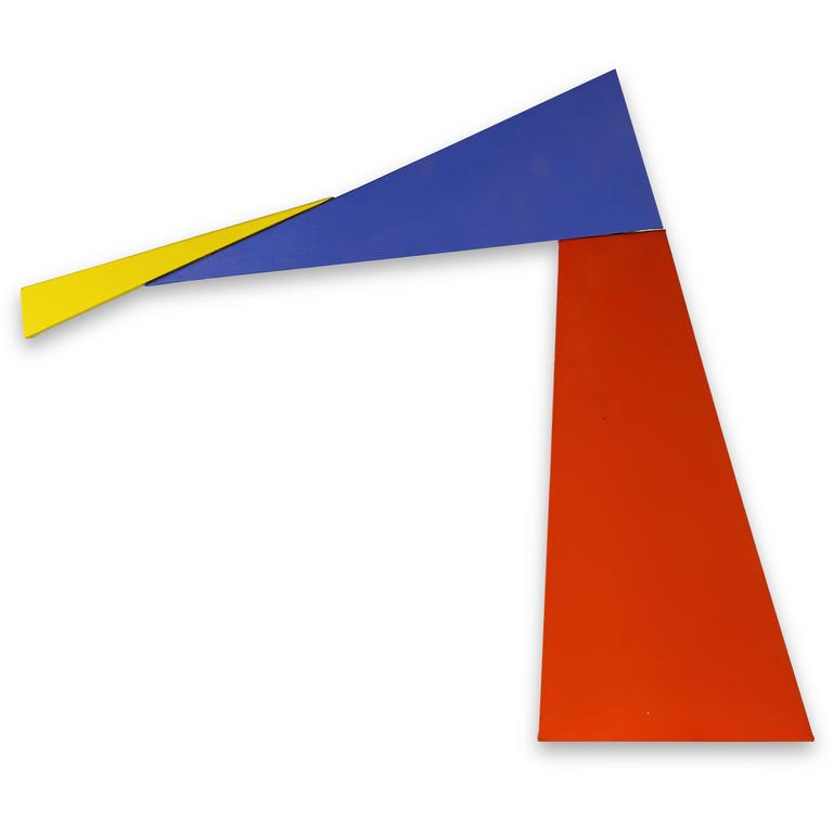 Catalogue raisonné, Joël Froment, Sans titre (rouge mauve jaune) — 1994