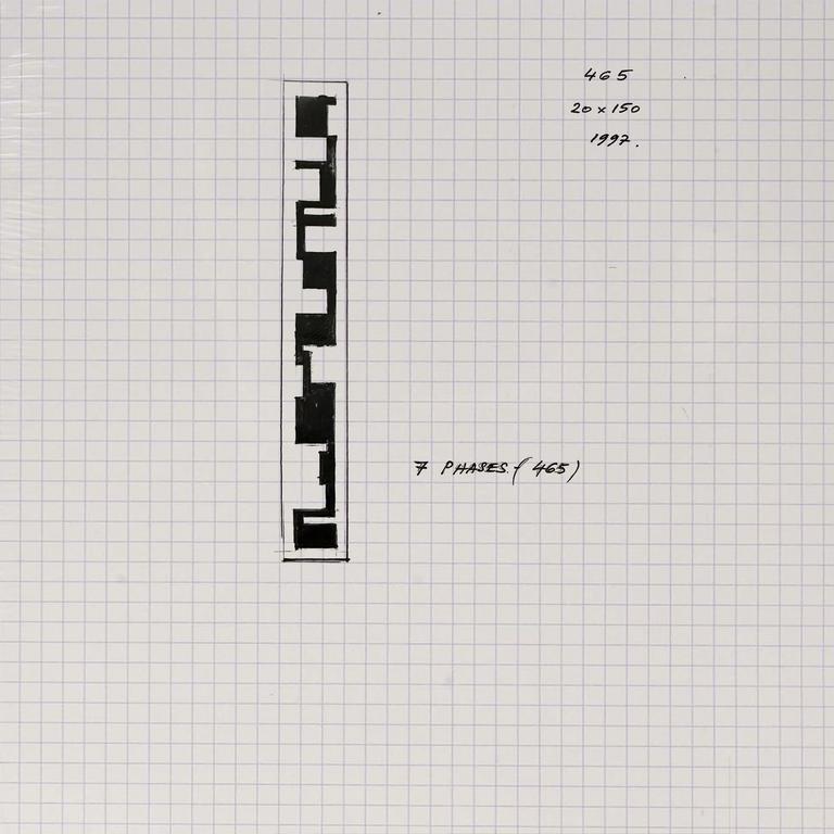 Catalogue raisonné, Henri Prosi, 7 PHASES — 1997