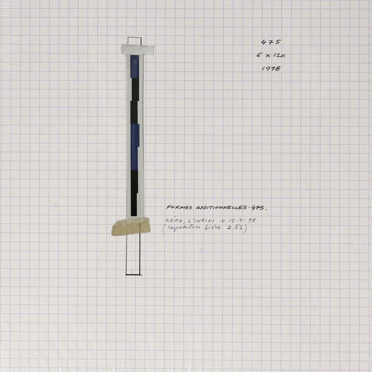 Catalogue raisonné, Henri Prosi, FORMES ADDITIONNELLES 475 — 1998