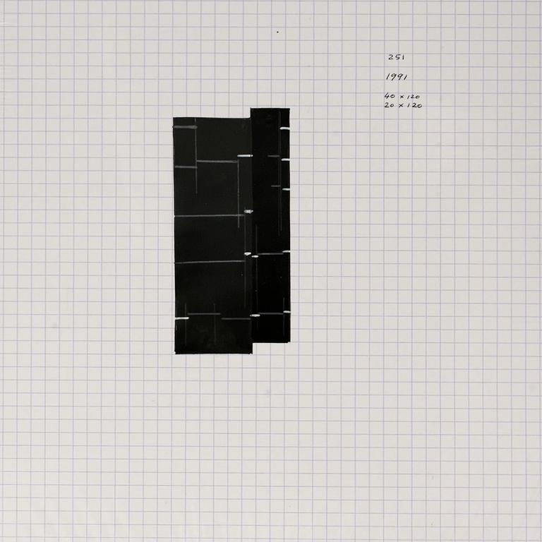 Catalogue raisonné, Henri Prosi, SANS TITRE — 1991
