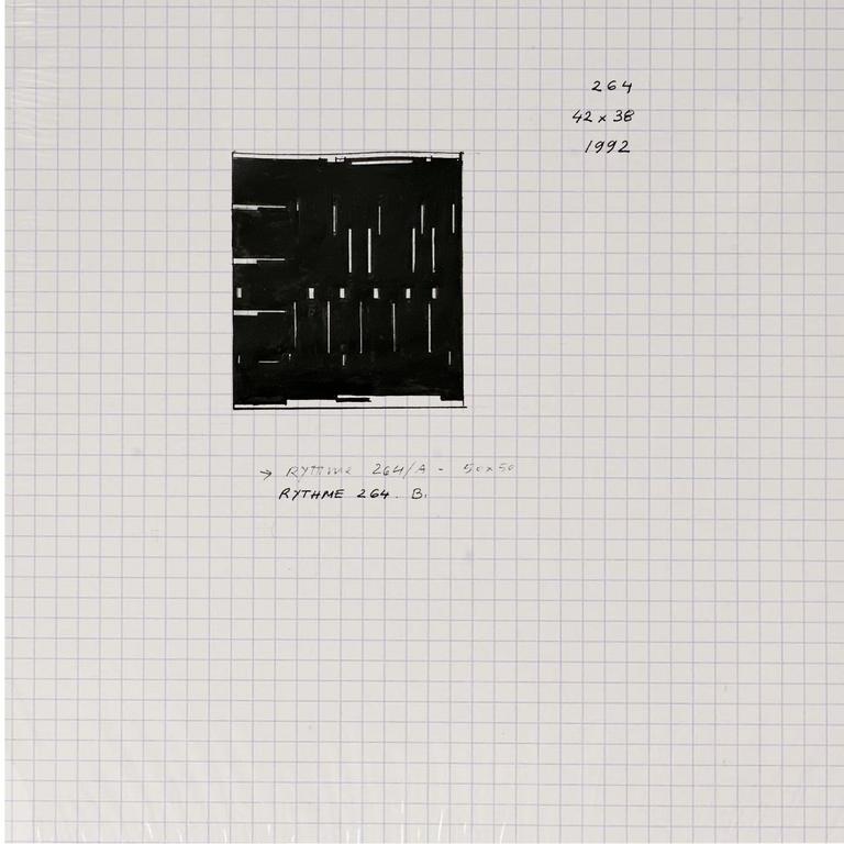 Catalogue raisonné, Henri Prosi, RYTHME B — 1992