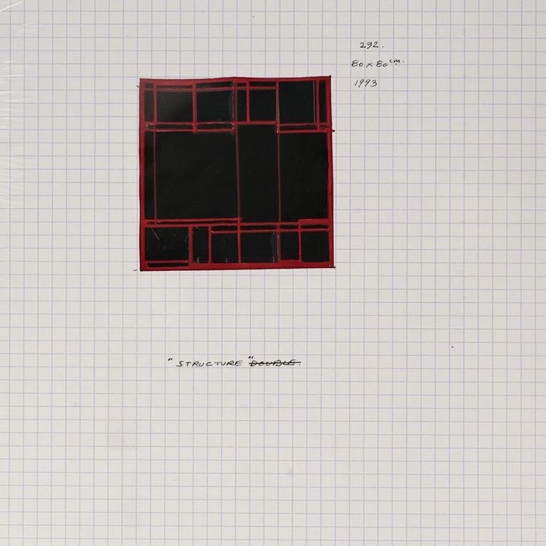 Catalogue raisonné, Henri Prosi, STRUCTURE 292 — 1993