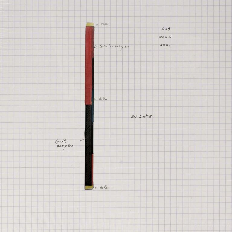 Catalogue raisonné, Henri Prosi, DIVISION EN 2 ET 5 — 2001