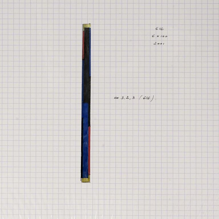 Catalogue raisonné, Henri Prosi, EN 3,2,3 616 — 2001