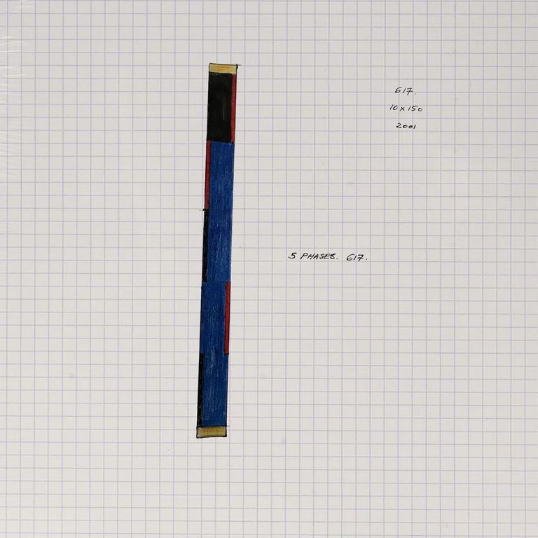 Catalogue raisonné, Henri Prosi, 5 PHASES 617 — 2001