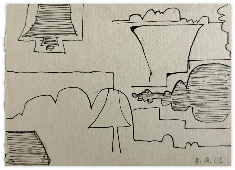 Catalogue raisonné, Vladimir Yankilevsky, Theme and Improvisation, 1962