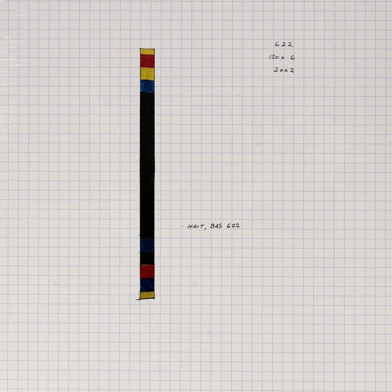 Catalogue raisonné, Henri Prosi, HAUT, BAS 622 — 2002