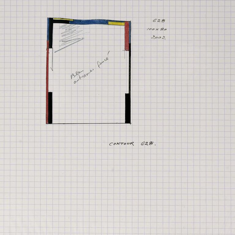 Catalogue raisonné, Henri Prosi, Contour 628 — 2002