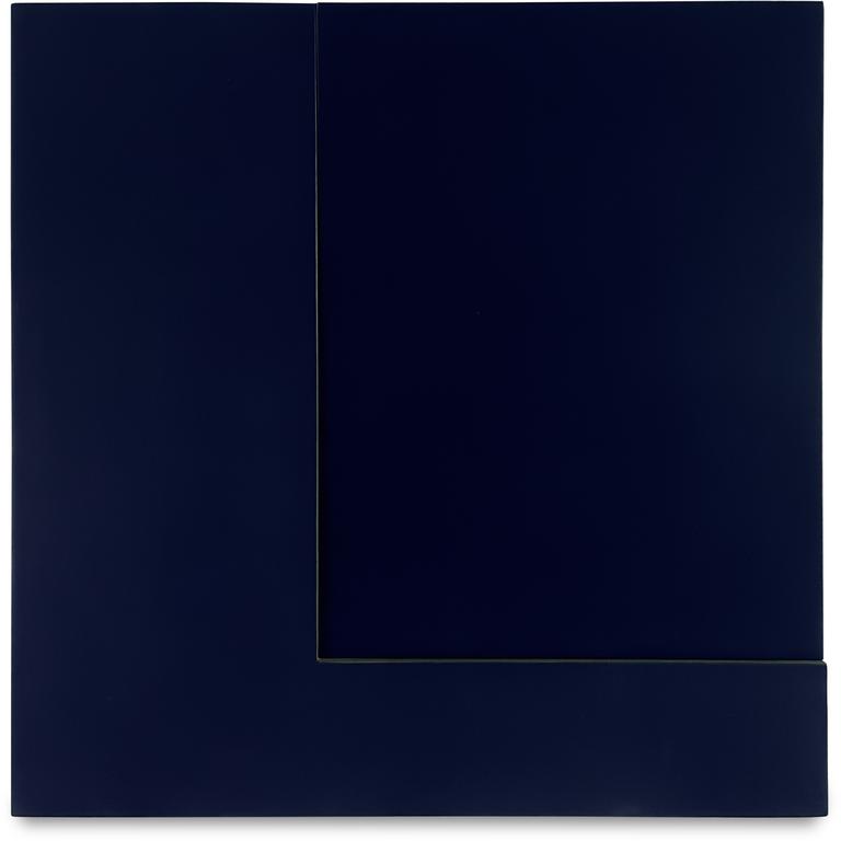 Catalogue raisonné, Joël Froment, Sans titre (bleu nuit, rouge, violet) — 1990