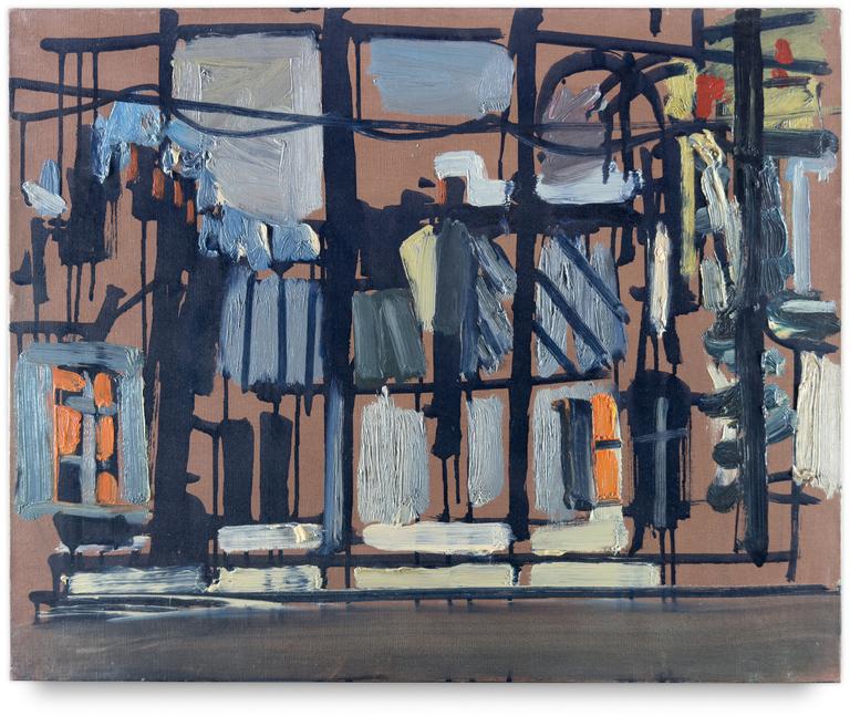 Catalogue raisonné, Michel Mousseau, Verrière sur le Panthéon, circa 1965