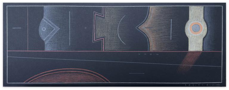 Catalogue raisonné, Vladimir Yankilevsky, From the cycle The Space of Experience, 2003