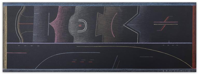 Catalogue raisonné, Vladimir Yankilevsky, From the cycle The Space of Experience, 2003