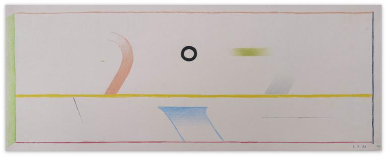 Catalogue raisonné, Vladimir Yankilevsky, From the cycle The Space of Experience, 1986