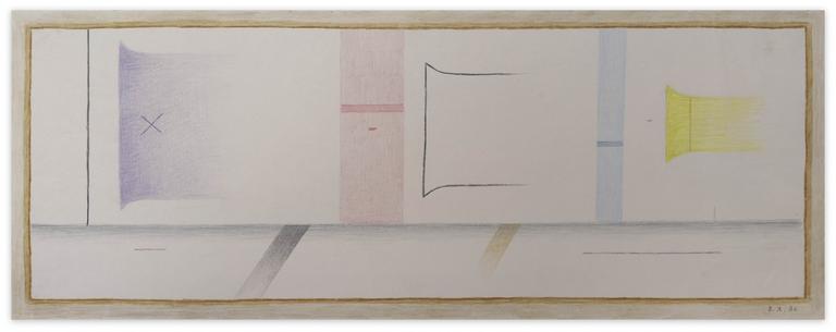 Catalogue raisonné, Vladimir Yankilevsky, From the cycle The Space of Experience, 1986