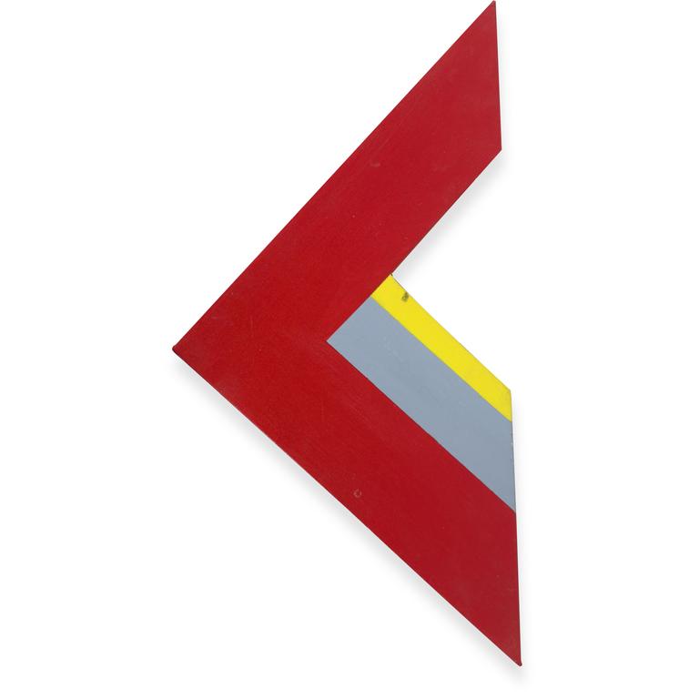 Catalogue raisonné, Joël Froment, Sans titre (angle rouge)