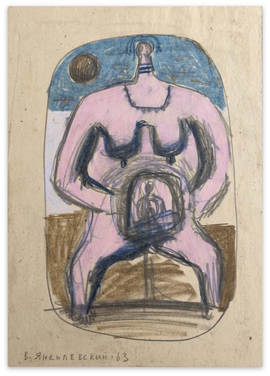 Vladimir Yankilevsky, Torso, 1963