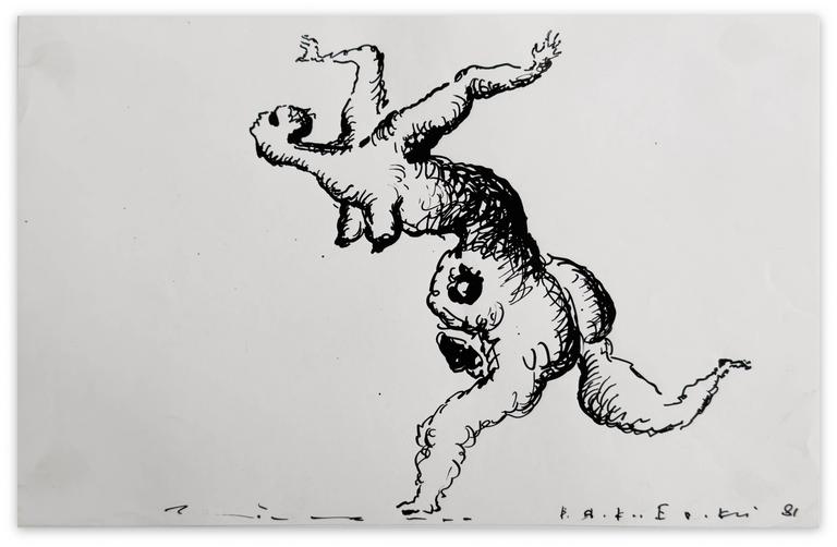 Vladimir Yankilevsky, Running, 1981