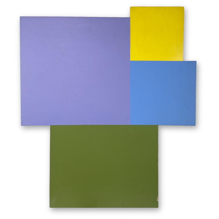 Catalogue raisonné, Joël Froment, Sans titre (4 carrés) — 2011