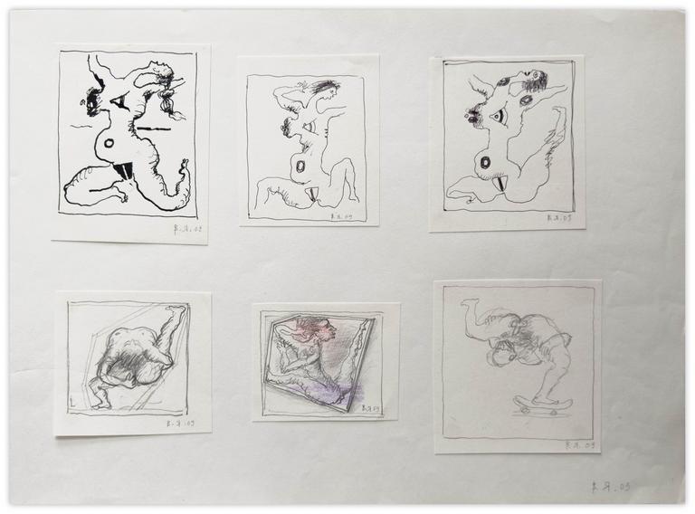 Catalogue raisonné, Vladimir Yankilevsky, Working drawing, 2009