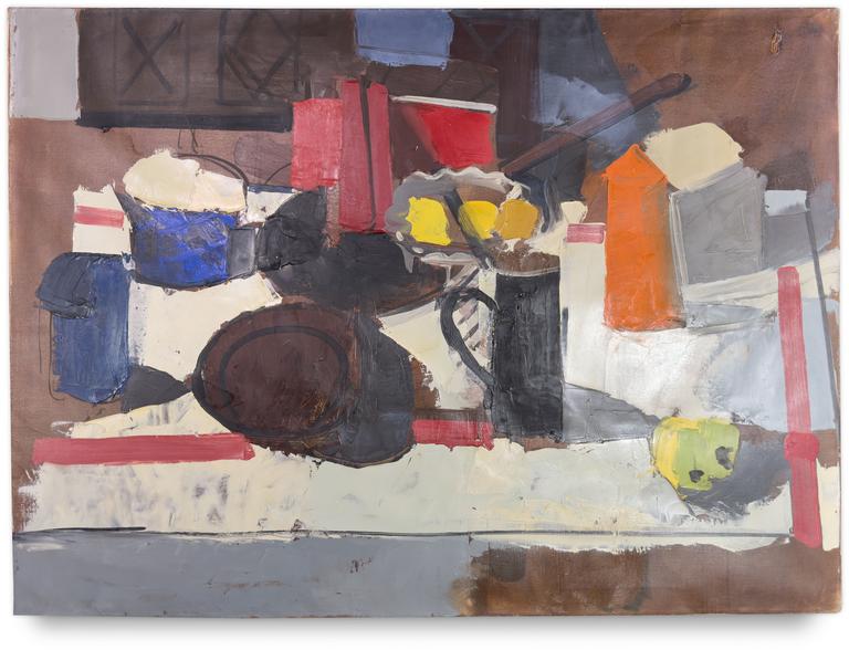 Catalogue raisonné, Michel Mousseau, La Nappe blanche, circa 1973