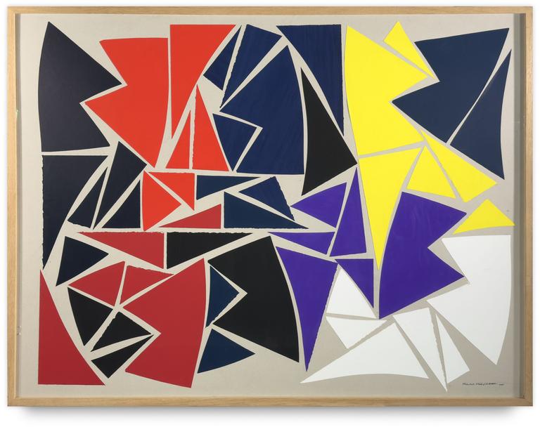 Catalogue raisonné, Michel Mousseau, Composition I, 2012