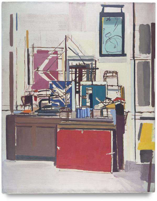 Catalogue raisonné, Michel Mousseau, Miroir aux alouettes, circa 1982