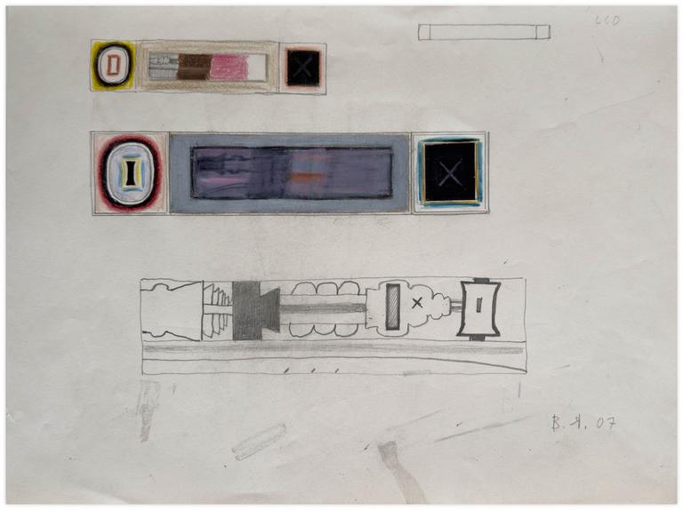 Catalogue raisonné, Vladimir Yankilevsky, Working drawing, 2007