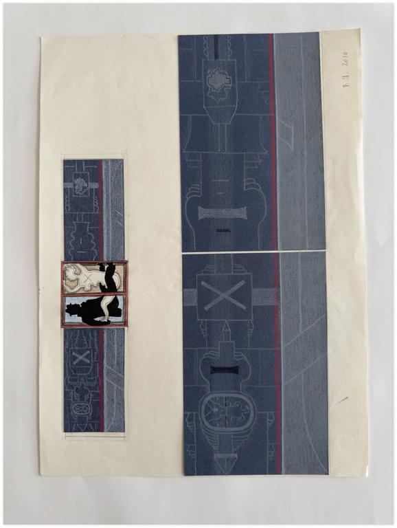 Catalogue raisonné, Vladimir Yankilevsky, Working drawing, 2010