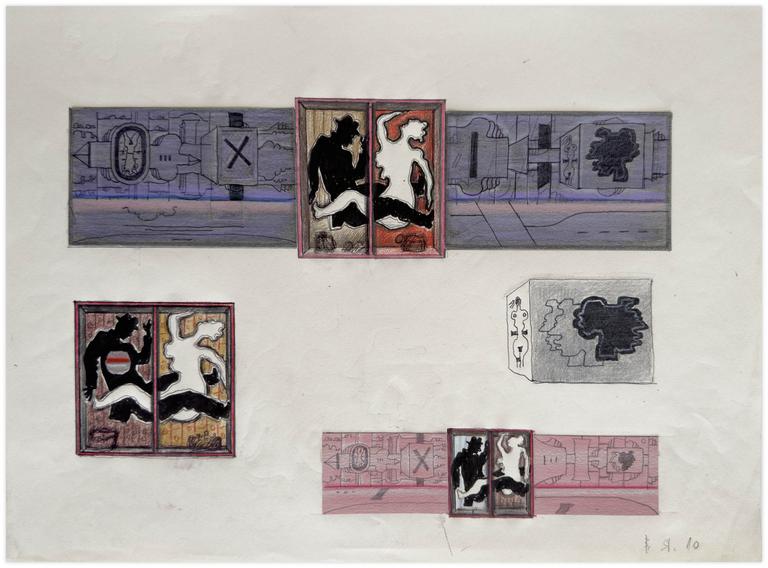 Catalogue raisonné, Vladimir Yankilevsky, Working drawing, 2010